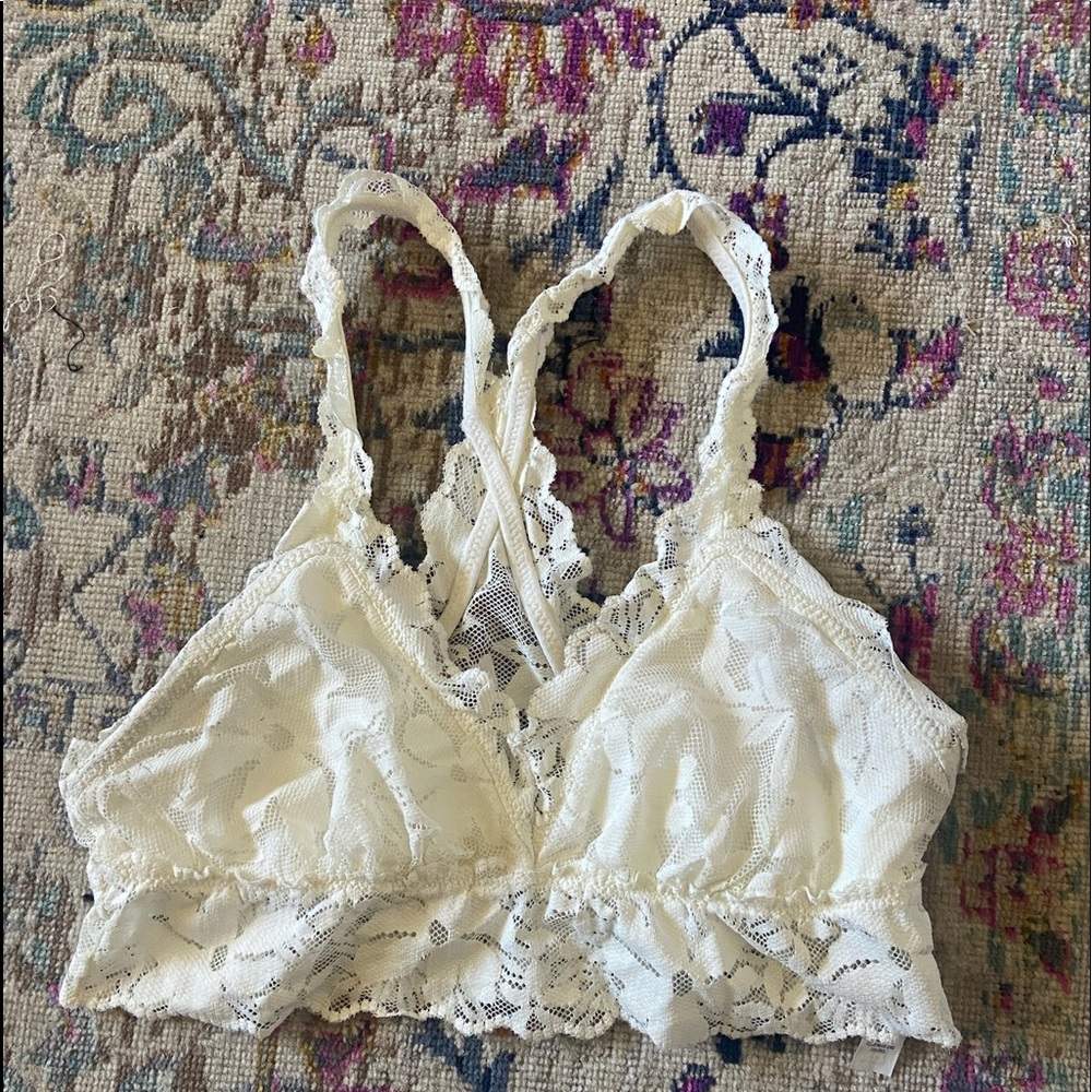 aerie cream bralette
